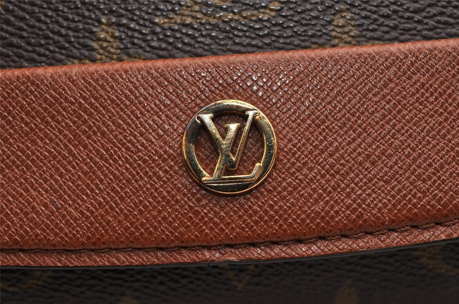 Authentic Louis Vuitton Monogram Bordeaux M51797 2Way Shoulder Clutch Bag 5382I