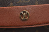 Authentic Louis Vuitton Monogram Bordeaux M51797 2Way Shoulder Clutch Bag 5382I