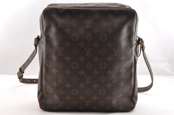 Authentic Louis Vuitton Monogram Marceau Shoulder Cross Bag Old Model Junk 5383I