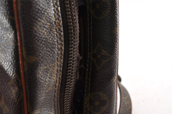 Authentic Louis Vuitton Monogram Marceau Shoulder Cross Bag Old Model Junk 5383I