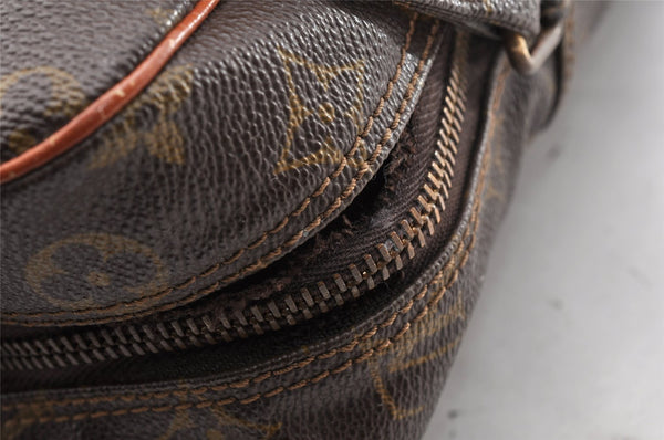 Authentic Louis Vuitton Monogram Marceau Shoulder Cross Bag Old Model Junk 5383I