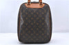 Authentic LOUIS VUITTON Monogram Excursion Hand Bag Purse M41450 LV 5384C