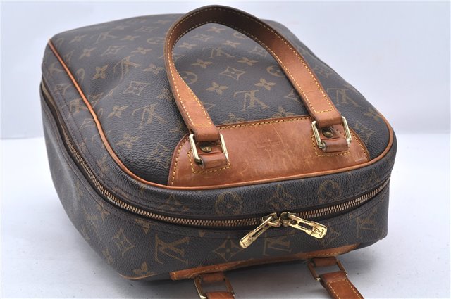 Authentic LOUIS VUITTON Monogram Excursion Hand Bag Purse M41450 LV 5384C