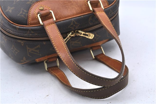 Authentic LOUIS VUITTON Monogram Excursion Hand Bag Purse M41450 LV 5384C