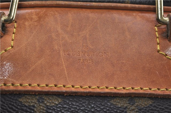 Authentic LOUIS VUITTON Monogram Excursion Hand Bag Purse M41450 LV 5384C