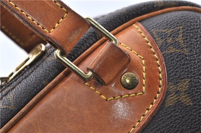 Authentic LOUIS VUITTON Monogram Excursion Hand Bag Purse M41450 LV 5384C