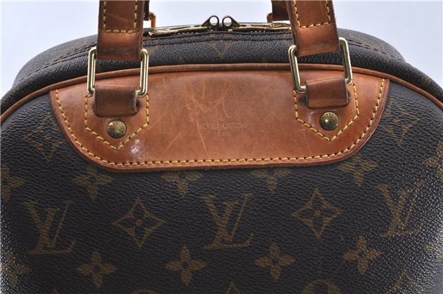 Authentic LOUIS VUITTON Monogram Excursion Hand Bag Purse M41450 LV 5384C