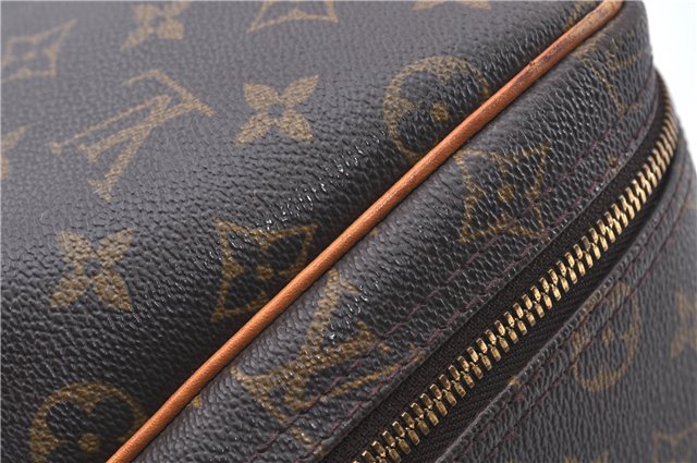 Authentic LOUIS VUITTON Monogram Excursion Hand Bag Purse M41450 LV 5384C