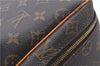 Authentic LOUIS VUITTON Monogram Excursion Hand Bag Purse M41450 LV 5384C
