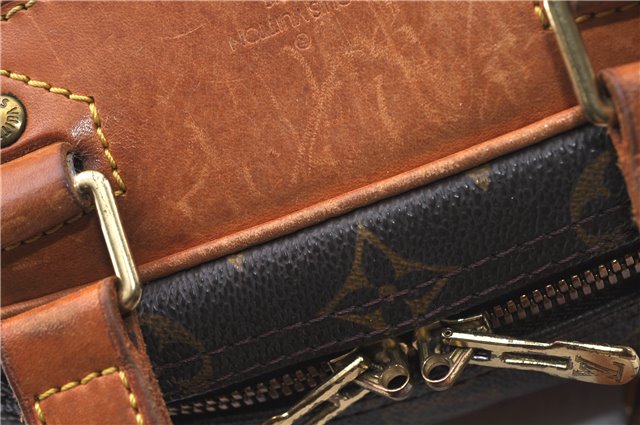 Authentic LOUIS VUITTON Monogram Excursion Hand Bag Purse M41450 LV 5384C