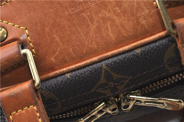 Authentic LOUIS VUITTON Monogram Excursion Hand Bag Purse M41450 LV 5384C