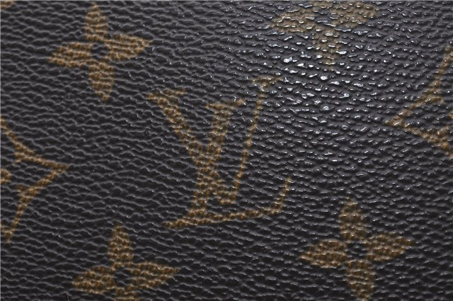 Authentic LOUIS VUITTON Monogram Excursion Hand Bag Purse M41450 LV 5384C