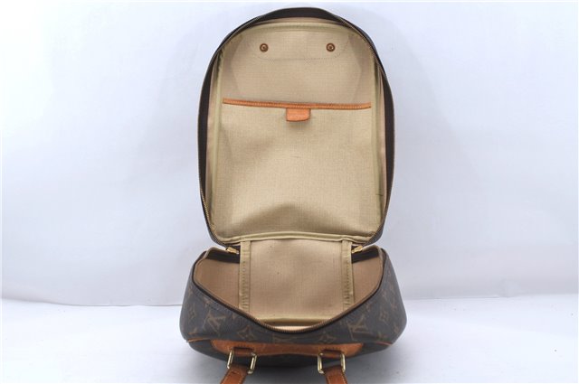 Authentic LOUIS VUITTON Monogram Excursion Hand Bag Purse M41450 LV 5384C