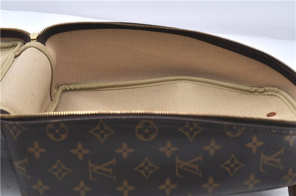 Authentic LOUIS VUITTON Monogram Excursion Hand Bag Purse M41450 LV 5384C