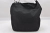 Authentic PRADA Nylon Tessuto Leather Shoulder Hand Bag Purse Black 5384I