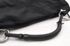 Authentic PRADA Nylon Tessuto Leather Shoulder Hand Bag Purse Black 5384I