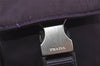 Authentic PRADA Nylon Tessuto 2Way Shoulder Waist Body Bag Purse Purple 5385I