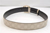 Authentic GUCCI Guccissima Interlocking G Belt Leather 85cm 33.5" Ivory 5386E