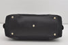 Authentic GUCCI Web Sherry Line Princy Shoulder Bag GG Canvas 161720 Black 5386I