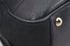 Authentic GUCCI Web Sherry Line Princy Shoulder Bag GG Canvas 161720 Black 5386I