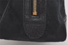 Authentic GUCCI Web Sherry Line Princy Shoulder Bag GG Canvas 161720 Black 5386I