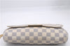 Auth Louis Vuitton Damier Azur Favorite MM Shoulder Clutch Bag N41275 LV 5387D