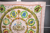 Authentic HERMES Carre 90 Scarf "Emblemes De Europe" Silk Pink 5388E