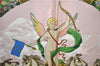 Authentic HERMES Carre 90 Scarf "Emblemes De Europe" Silk Pink 5388E