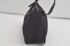 Authentic PRADA Vintage Nylon Tessuto Hand Bag Pouch Purse Purple 5388I