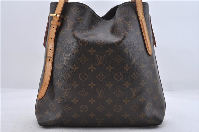 Authentic Louis Vuitton Monogram Voltaire Shoulder Tote Bag M41208 LV 5389D