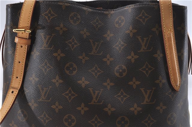 Authentic Louis Vuitton Monogram Voltaire Shoulder Tote Bag M41208 LV 5389D