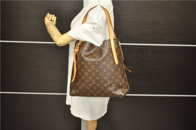 Authentic Louis Vuitton Monogram Voltaire Shoulder Tote Bag M41208 LV 5389D