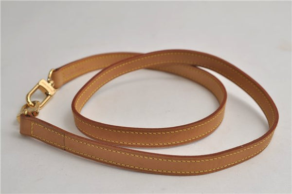 Authentic Louis Vuitton Leather Shoulder Strap Beige 39" LV 5390E
