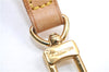 Authentic Louis Vuitton Leather Shoulder Strap Beige 39" LV 5390E
