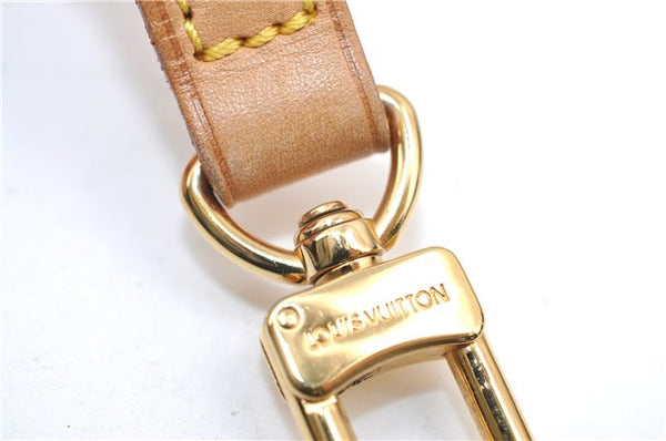 Authentic Louis Vuitton Leather Shoulder Strap Beige 39" LV 5390E