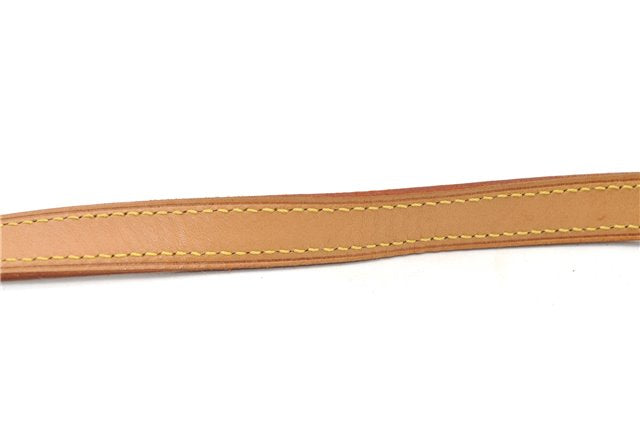 Authentic Louis Vuitton Leather Shoulder Strap Beige 39