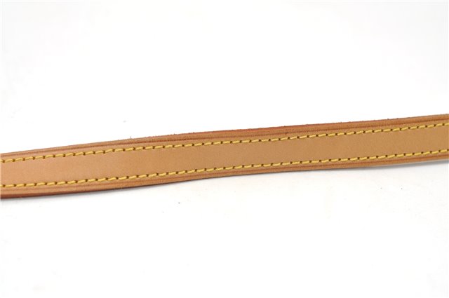 Authentic Louis Vuitton Leather Shoulder Strap Beige 39