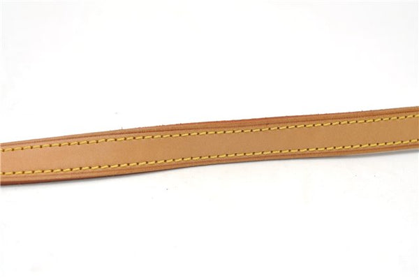 Authentic Louis Vuitton Leather Shoulder Strap Beige 39" LV 5390E