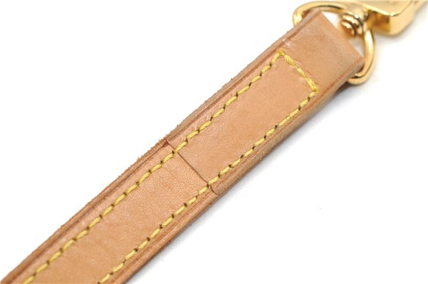 Authentic Louis Vuitton Leather Shoulder Strap Beige 39" LV 5390E