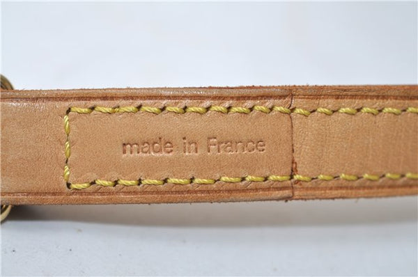 Authentic Louis Vuitton Leather Shoulder Strap Beige 39" LV 5390E