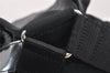 Authentic PRADA Vintage Nylon Tessuto Leather Drawstring Backpack Black 5390I