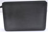 Authentic Louis Vuitton Epi Pochette Homme Clutch Hand Bag Black M52522 LV 5391F