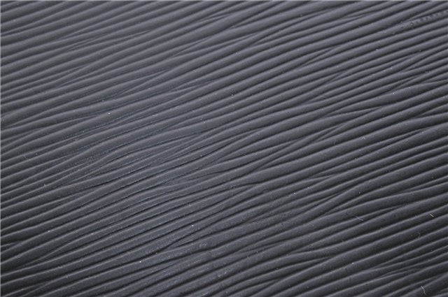 Authentic Louis Vuitton Epi Pochette Homme Clutch Hand Bag Black M52522 LV 5391F