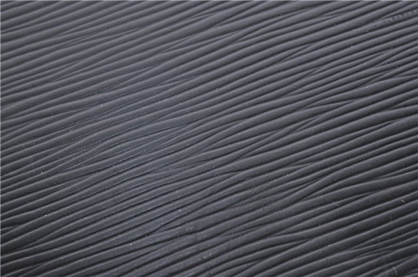 Authentic Louis Vuitton Epi Pochette Homme Clutch Hand Bag Black M52522 LV 5391F