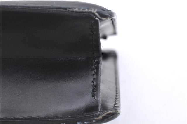Authentic Louis Vuitton Epi Pochette Homme Clutch Hand Bag Black M52522 LV 5391F