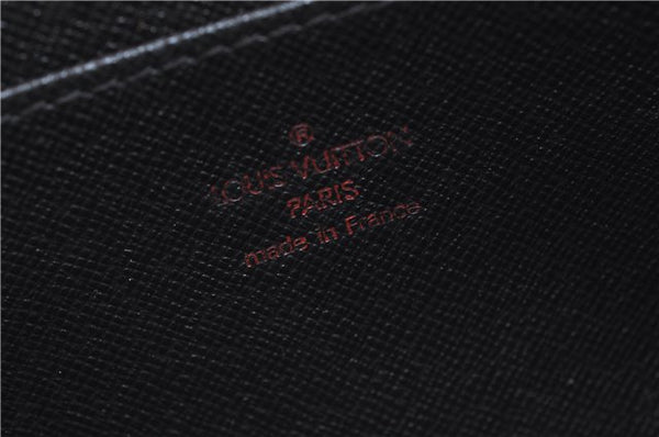 Authentic Louis Vuitton Epi Pochette Homme Clutch Hand Bag Black M52522 LV 5391F