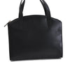 Authentic GUCCI Vintage Shoulder Hand Bag Purse Leather Black 5392C