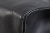 Authentic GUCCI Vintage Shoulder Hand Bag Purse Leather Black 5392C