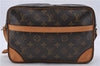 Auth Louis Vuitton Monogram Trocadero 27 Shoulder Cross Body Bag M51274 LV 5393D