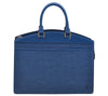 Authentic Louis Vuitton Epi Riviera Hand Bag Blue M48185 LV 5393I